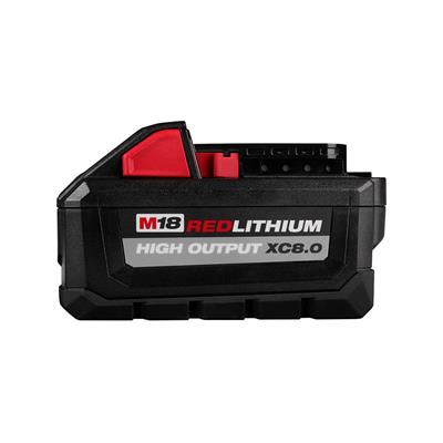 Milwaukee 48-11-1880 M18 18-Volt Lithium-Ion High Output REDLITHIUM XC 8.0 Ah Battery