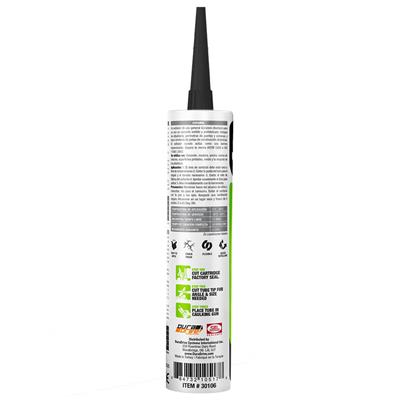 Selsil 280-mL Black General Purpose Silicone Sealant