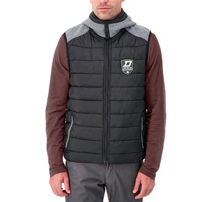 DuraDrive Men's WIZARD GREEN LABEL Quilted Vest with Hoodie