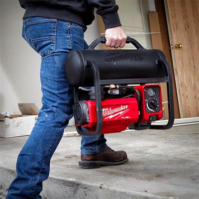 Milwaukee 2840-20 M18 FUEL 18-Volt Lithium-Ion 2-Gallon Cordless Compact Quiet Compressor (Tool Only)