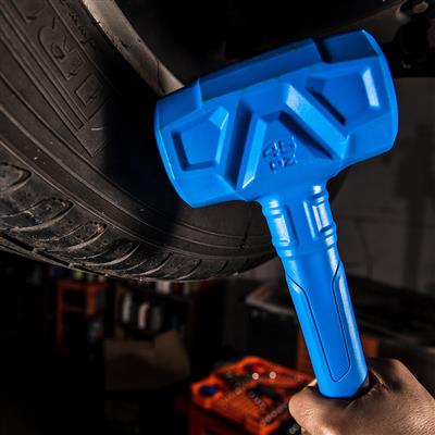 REAL STEEL 0317 28-oz. Blue Soft Face Dead Blow Hammer