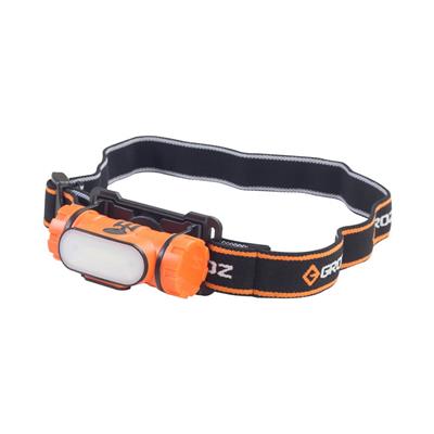 GROZ 220 3W COB Rechargeable Head Lamp with Sensor 