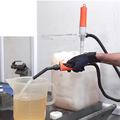 GROZ BOP-50 20-L/5-Gallon Self Priming Plastic Diesel, Kerosene and Light Oils Pump