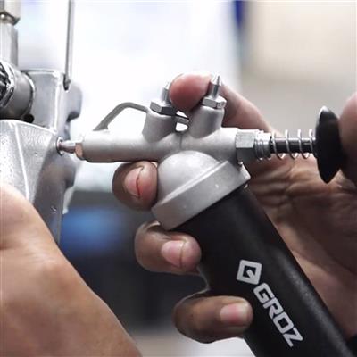 GROZ G3P 3-oz. Air Tool Mini Push-Type Grease Gun