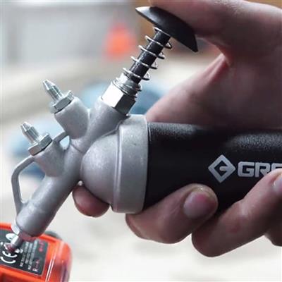 GROZ G3P 3-oz. Air Tool Mini Push-Type Grease Gun