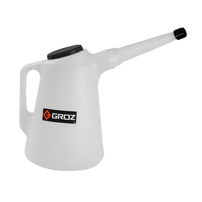 GROZ MSR/P/F-5 5-Litre Flexible Spout Plastic Measure