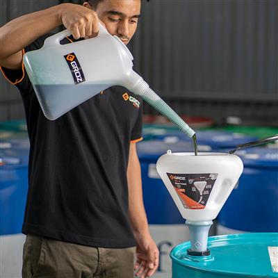 GROZ FNL/9B 3-Litre Plastic Smart Funnel