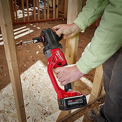 Milwaukee 2808-20 M18 FUEL 18-Volt Lithium-Ion 7/16 in. HOLE HAWG Brushless Right Angle Drill With QUIK-LOK (Tool Only)