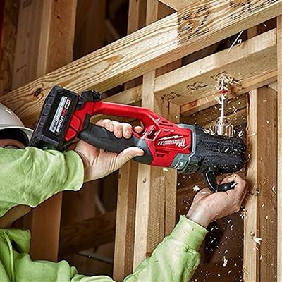 Milwaukee 2807-20 M18 FUEL 18-Volt Lithium-Ion 1/2 in. HOLE HAWG Brushless Right Angle Drill (Tool Only)