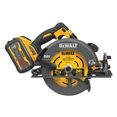 DEWALT DCS578X1 FLEXVOLT 60-Volt MAX 7-1/4 in. Brushless Circular Saw Kit