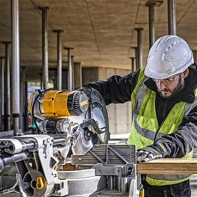 DEWALT DWS780RST 15 Amp 12 in. Dual Bevel Sliding Mitre Saw with Rolling Stand