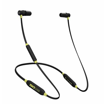 ISOtunes IT-02 XTRA Yellow Black 27 dB NRR Bluetooth Noise-Isolating Earbuds