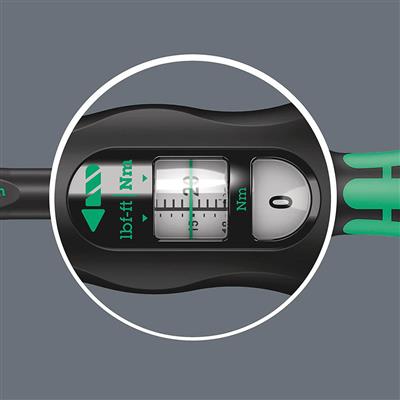 Wera 05130110001 1/4 in. Square Drive 2.5-25 Nm Click-Torque A 6 Set 1 (20-Piece)