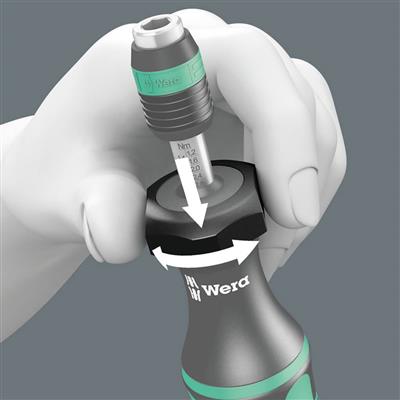 Wera 05074711001 Kraftform 7446 1/4 in. 11-29 in. lb. Adjustable Torque Screwdriver
