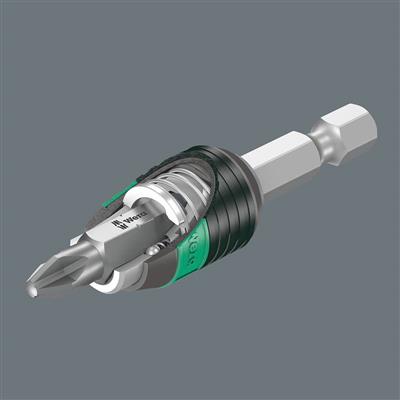 Wera 05056440001 Bit-Check 30 Universal 1 Rapidaptor Bit holder and Bit Set (30-Piece)