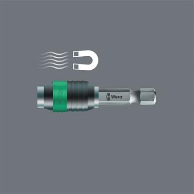 Wera 05056440001 Bit-Check 30 Universal 1 Rapidaptor Bit holder and Bit Set (30-Piece)