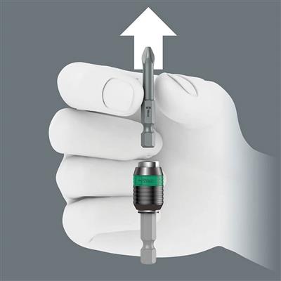 Wera 05056440001 Bit-Check 30 Universal 1 Rapidaptor Bit holder and Bit Set (30-Piece)