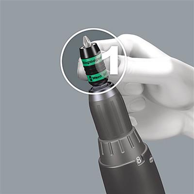 Wera 05052490001 887/4 RR 1/4 in. x 2-1/4 in. Rapidaptor Ring Magnet Universal Bit Holder