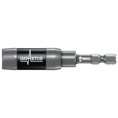 Wera 05057676001 897/4 IMP R 1/4 in. x 3 in. Impaktor Holder with Retaining Ring and Ring Magnet