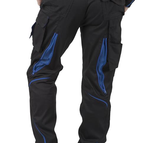 DURADRIVE MEN'S INFINITY WORK PANTS RED LABEL- BLACK