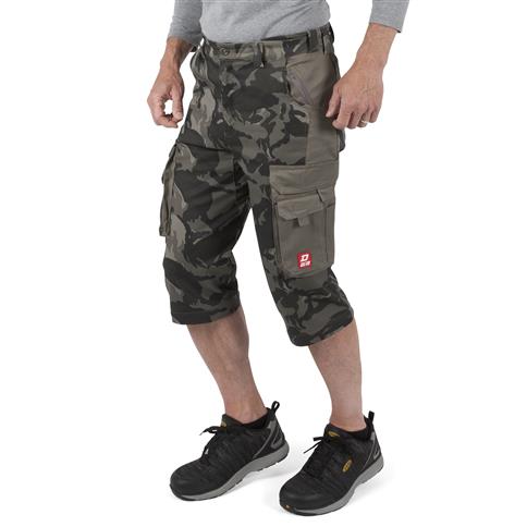 DURADRIVE MEN'S COMPASS CONVERTIBLE CARGO PANTS RED LABEL- CAMO