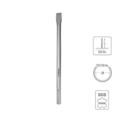 SABERCUT 15/16 in. x 16 in. SDS MAX Flat Chisel Bit