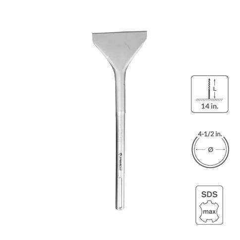 SABERCUT 4-1/2 in. x 14 in. SDS MAX Flat Chisel Bit