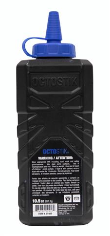  OCTOSTIK Straight-Line Blue Permanent Chalk Powder (10.5 oz)