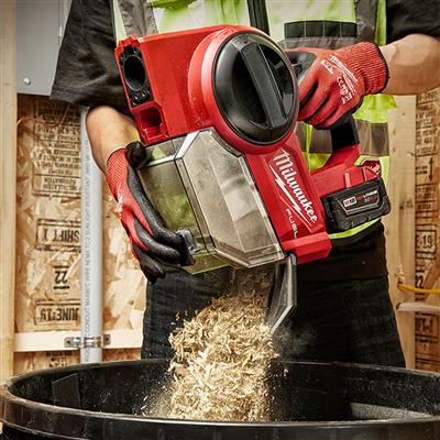 Milwaukee 0940-20 M18 FUEL 18-Volt Lithium-Ion 0.25-Gallon Cordless Brushless Compact Vacuum (Tool Only)