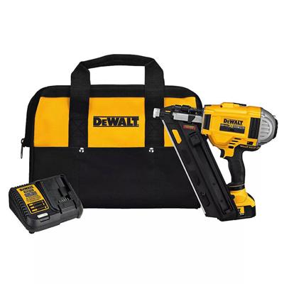 DEWALT DCN692M1 20-Volt MAX Lithium-Ion 30-Degree Cordless Paper Collated Framing Nailer Kit