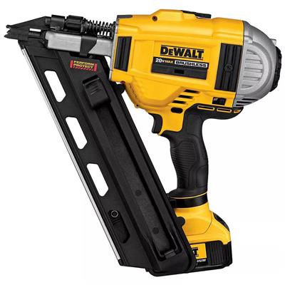 DEWALT DCN692M1 20-Volt MAX Lithium-Ion 30-Degree Cordless Paper Collated Framing Nailer Kit