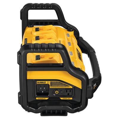 DEWALT DCB1800B 1,800-Watt Portable Power Station and 20-Volt MAX Lithium-Ion 4-Port Simultaneous Battery Charger (Tool Only)