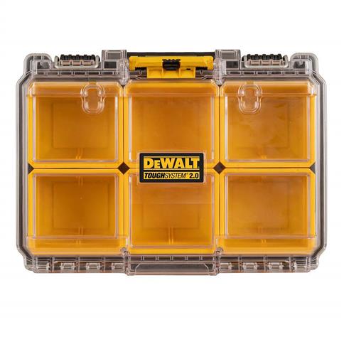 DEWALT DWST08020 ToughSystem 2.0 6-Compartment Deep Compact Organizer