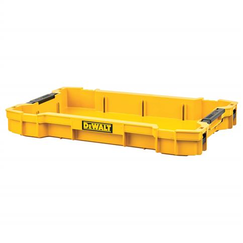 DEWALT DWST08110 ToughSystem 2.0 Portable Stackable Shallow Tool Tray