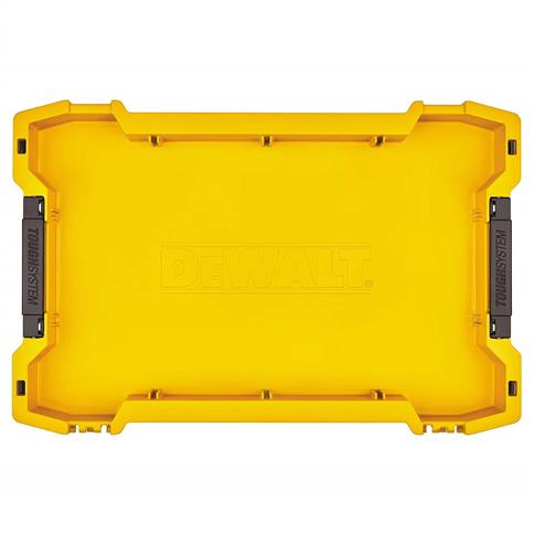 DEWALT DWST08110 ToughSystem 2.0 Portable Stackable Shallow Tool Tray