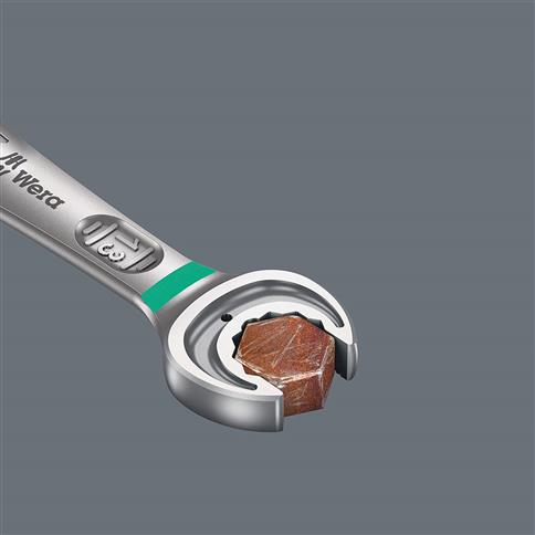Wera 05020022001 Joker 6000/6002 Ratcheting Combination / Double Open-Ended Wrench Set (6-Piece)