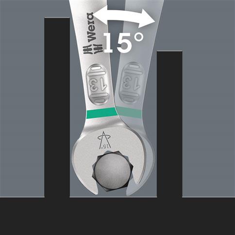 Wera 05020230001 Joker 6003 Metric Combination Wrench Set (5-Piece)