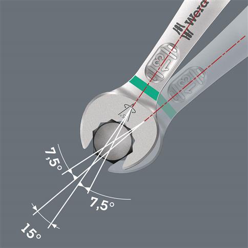Wera 05020230001 Joker 6003 Metric Combination Wrench Set (5-Piece)