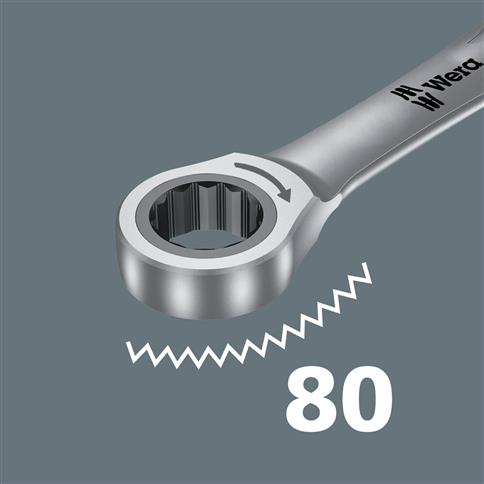Wera 05073268001 6000 Joker SW 8 mm SB Metric Ratcheting Combination Wrench