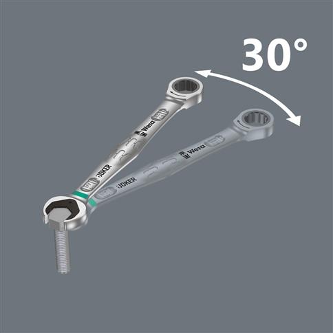 Wera 05073273001 6000 Joker SW 13 mm SB Metric Ratcheting Combination Wrench
