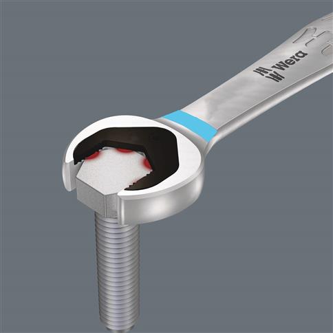 Wera 05073286001 6000 Joker SW 11/16 in. SB Imperial Ratcheting Combination Wrench