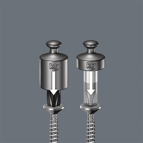 Wera 05105650001 334/6 Kraftform Plus Screwdriver Set with Rack (6-Piece)