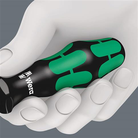 Wera 05105650001 334/6 Kraftform Plus Screwdriver Set with Rack (6-Piece)