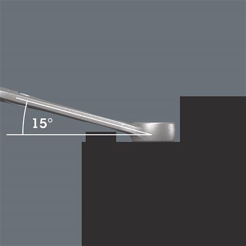 Wera 05020220001 6003 Joker 1/4 in. Imperial Combination Wrench