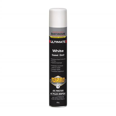 Rust-Oleum 352466 656 g Gloss White High-Performance Ultimate Turbo Enamel Spray