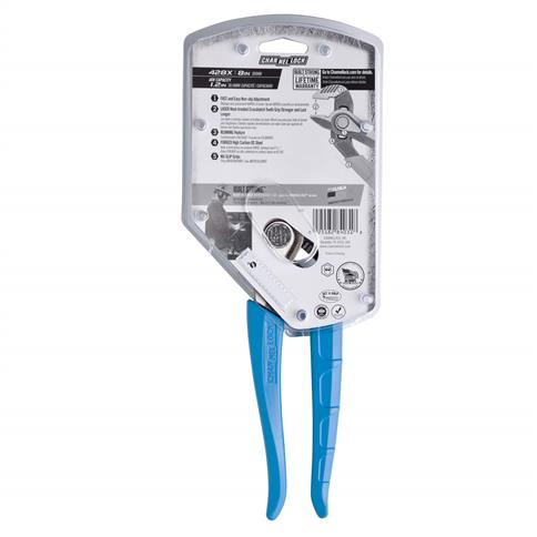 CHANNELLOCK 428X 8 in. SPEEDGRIP Straight Jaw Tongue and Groove Plier