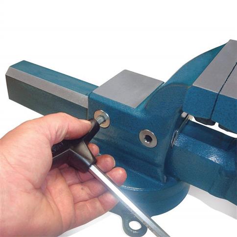 Bessey BV-DF6SB 6 in. Drop Forged Pipe Jaws Swivel Base Industrial Bench Vise