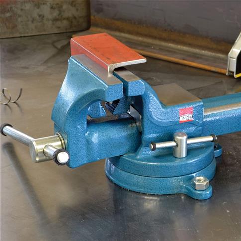 Bessey BV-DF6SB 6 in. Drop Forged Pipe Jaws Swivel Base Industrial Bench Vise