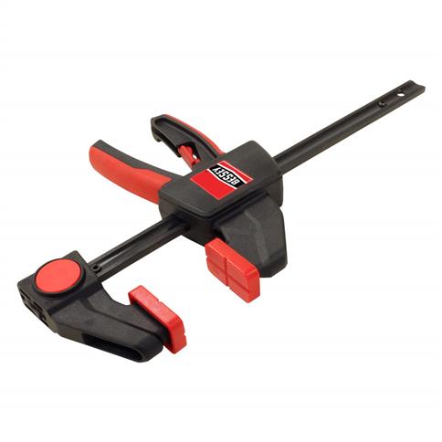 Bessey EHKM06 6 in. x 2-3/8 in. 100 lb. Clamping Force EHK One Handed Medium Trigger Clamp