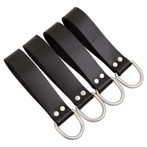 BOSSA Leather Suspender Connector Loops (4-Pack)